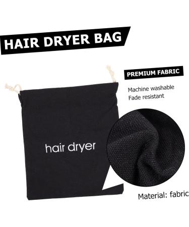 BELLIFFY 3pcs Hair Dryer Storage Bag Heat Resistant Hair Dryer Bag Hairdressing Canvas Cosmetic Bag Fabric - Buy Online on SooperMarket.com