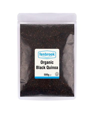 Organic Black Quinoa 500g Certified Organic by Fenbrook Organic
