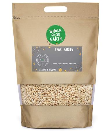 Wholefood Earth Pearl Barley 2 kg | GMO Free | High Fibre 2kg
