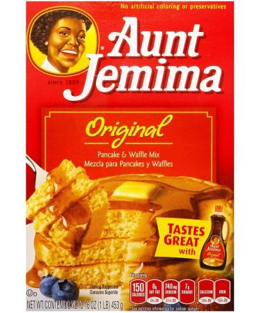 Aunt Jemima Original Pancake & Waffle Mix 453g (16 OZ)