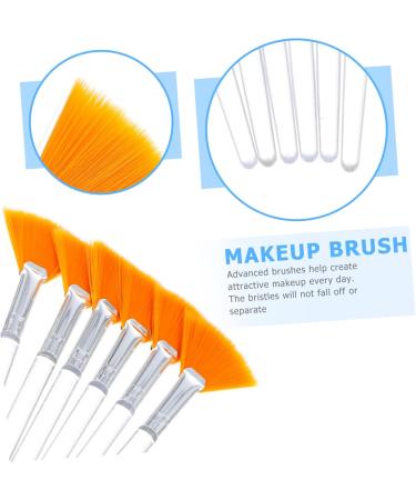 Baluue 12 Pcs Beauty Mask Brush Makeup Brushes Mask Applicator Brushes for Facials Fan Artificial Fiber 15x4cmx2pcs Yellowx2pcs - Buy Online on SooperMarket.com