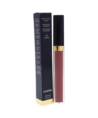 Chanel Rouge Coco Gel Gloss Brilliant 716 Caramel caramel 0.19 Ounce (Pack of 1)