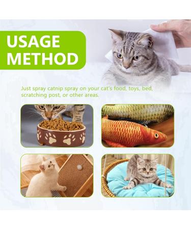 100ml Herbal Cat Joy Spray Herbal Cat Joy Celery Pets Catnip Spray for Cats Cat Scratching Spray Mist Cat Training Spray with Catnip Catnip Spray for Indoor Cats Cat Nips Spray for Cat Anxiety Relief - Buy Online on SooperMarket.com