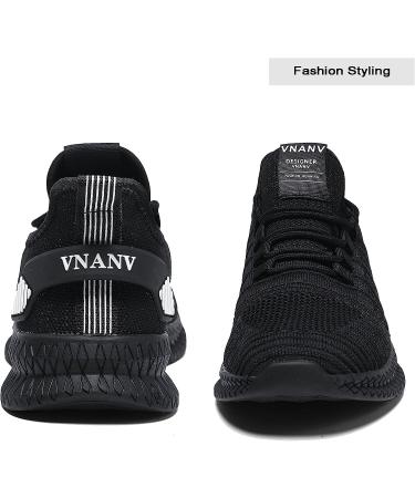 VNANV Men's Slip On Walking Shoes - Lightweight & Breathable Athletic Sneakers in White - Buy Online on SooperMarket.com