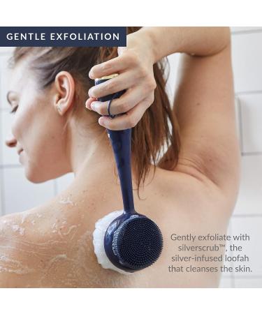 PMD SilverScrub Silver-Infused Loofah Replacements 2 ct. - Exfoliate and Cleanse with Silver Infused Technology - Buy Online on SooperMarket.com