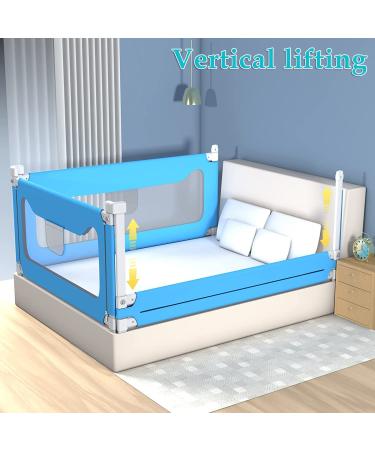 GearKing 74''L Bed Rail for Toddlers Extra Long and Tall Baby Bed Rails Guard Specially Designed for Twin  Full  Queen  King Size 1 Side:74''(L) 27(H) - Buy Online on SooperMarket.com