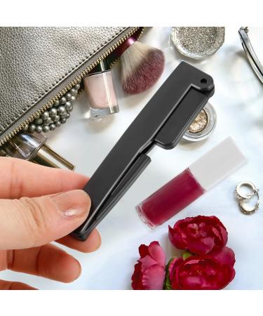 NOLITOY Folding Eyelash Comb & Brow Brush - Dual Sided Lash Separator for Women | Perfect Lash Mascara Applicator - International Shipping Available - Buy Online on SooperMarket.com
