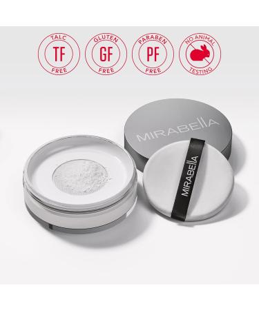 Mirabella Perfecting Loose Powder - HD Matte Finish Translucent Setting Powder Antioxidant-Infused with Peptides for Age-Defying Oil Control | Shop Internationally Now - Buy Online on SooperMarket.com