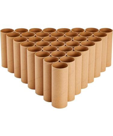 36 Pack Brown Cardboard Tubes for Crafts - DIY Craft Paper Roll for Classroom Diorama - 1.6 x 4.7 in - Buy Online on SooperMarket.com