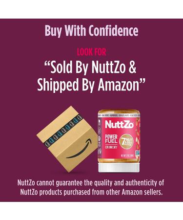 Nuttzo Paleo Power Fuel 7 Nut & Seed Butter Crunchy - 12 oz | Healthy Snack & Nut Butter - Buy Online on SooperMarket.com