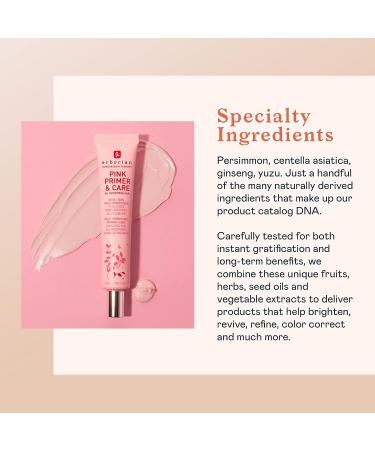 Erborian Pink Primer & Care Facial Cream Balm - Pore Minimizing Makeup Primer - Korean Skincare - 1.5 fl. oz - Buy Online on SooperMarket.com
