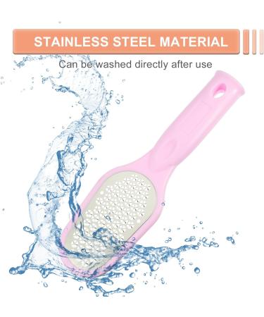 VOCOSTE Foot File Foot Rasp Stainless Steel Pedicure Scraper 8.66" Pink - Buy Online on SooperMarket.com