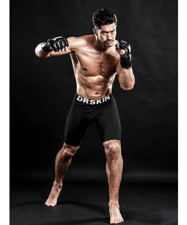 DRSKIN Men's Compression Shorts - Black Camo Gray Red Black - 4 pack Large - Buy Online on SooperMarket.com