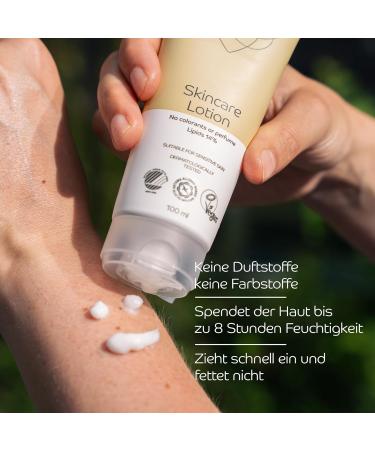 Abena Skin Care Lotion - Moisturizing & Nourishing for Hands Body & Face | Fast Absorption Olus Oil & Shea Butter | Fragrance-Free | 100ml - Buy Online on SooperMarket.com
