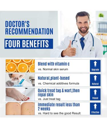 Skin Tag Remover Patches - 144Pcs | Safe & Painless Wart Removal for Face & Body - Buy Online on SooperMarket.com