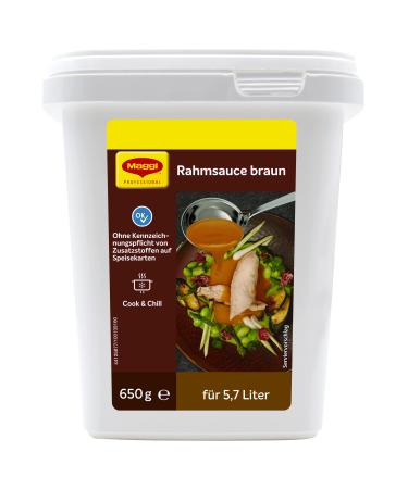 Maggi Cream Sauce brown vegetarian 1 pack (1 x 650g Gastro Box)