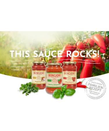 Bongiovi Pasta Sauce Marinara 400g - Authentic Italian Flavor for Your Dishes | International Shipping Available - Buy Online on SooperMarket.com