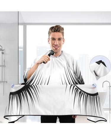 Kigai Cute Eyes Barber Cape - Waterproof Hair Cutting Cape for Men & Women | Professional Hairdressing with Adjustable Snap Closure - Buy Online on SooperMarket.com