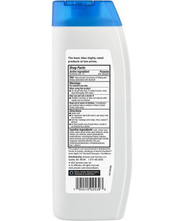 Amazon Basics 2-in-1 Dandruff Shampoo & Conditioner, Green Apple Scent - 14.2 Fl Oz (Pack of 1) - Buy Online on SooperMarket.com