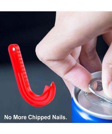 SUL Ring Pull Can Opener Designed for Weak Hands Weak Grip or Limited Dexterity Arthritis Elderly Children and Anyone with Low Strength Makes Easy Work of Opening Cans jar (Red) - Buy Online on SooperMarket.com