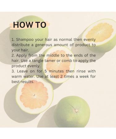 Buy Cocoon Pomelo Hair Mask 6.76 fl oz - Nourishing Hair Treatment for All Hair Types - International Shipping Available - Buy Online on SooperMarket.com