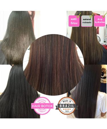 KERAZON Intensive Brazilian Hair Botox Treatment | Thermal Activated Mask for Stronger Volume & Frizz Control | Formaldehyde-Free - Buy Online on SooperMarket.com