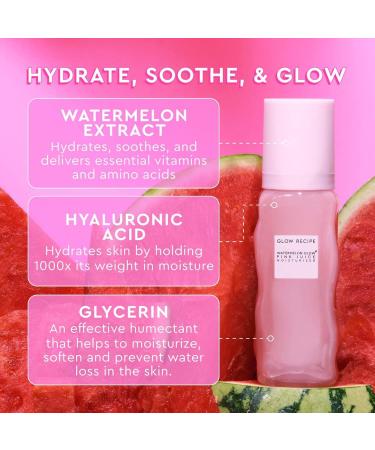 Glow Recipe Pink Juice Hydrating Face Moisturizer for Women & Men - Glass Skin Gel Moisturizer with Hyaluronic Acid & Watermelon - Lightweight Fast-Absorbing Moisturizer for Dry Skin (50ml) - Buy Online on SooperMarket.com