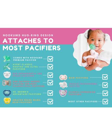 Nookums Retriever Paci-Plushies - Detachable Pacifier Holder for All Ages - Rufus the Retriever Plush Toy - Buy Online on SooperMarket.com