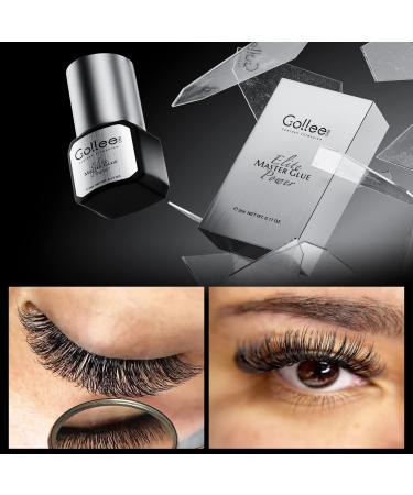 Fast Drying Eyelash Extension Glue 0.5 Sec | Waterproof Max Bonding | 6-8 Week Retention | Professional Use Black Adhesive (0.17fl.oz / 5ml) - Buy Online on SooperMarket.com
