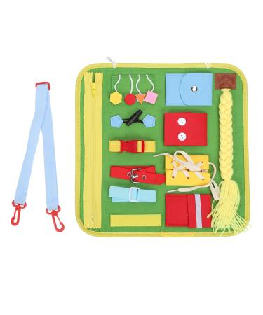 iFCOW Dementia Sensory Pad Fidget Blanket with Activities for Toddlers and Elderly Educational Sensory Toys