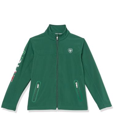 ARIAT Unisex Youth New Team Softshell Mexico Jacket Large Verde