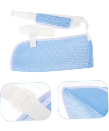 KICHOUSE Children's Arm Sling Wrist Sling Shoulder Immobilizer Shoulder Sling Immobilizer Arm Brace Net 60X30CM Sky-blue - Buy Online on SooperMarket.com