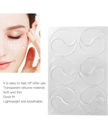 Silicone Eye Patches Transparent Eye Gel Pad Prevent Wrinkle Breathable for Home for Beauty Salon - Buy Online on SooperMarket.com