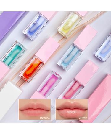 Plumping Lip Oil Moisturising Lip Gloss Tinted Lip Balm Lip Care Transparent Lip Oil Long Lasting Nourishing Lip Gloss Oil 5 ml Lip Balm Stick (I One Size) 1 count (Pack of 1) I - Buy Online on SooperMarket.com