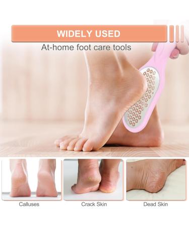 VOCOSTE Foot File Foot Rasp Stainless Steel Pedicure Scraper 8.66" Pink - Buy Online on SooperMarket.com