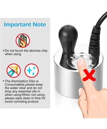 Fitnate Mist Maker Fogger - Aluminum Ultrasound Nebulizer for Fountains Ponds Aquariums & Gardens | Enhance Foggy Effects Worldwide - Buy Online on SooperMarket.com