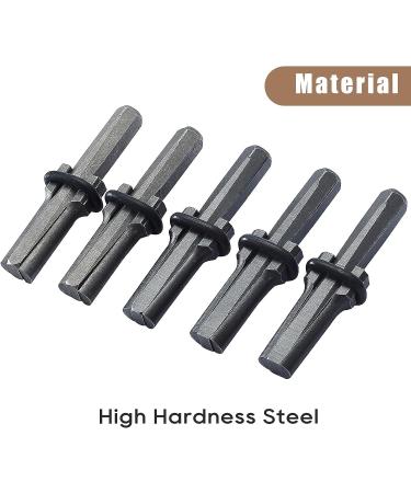 FLK Tech 5 SET 5/8 Plug Wedges and Feather Shims Concrete Rock Stone Splitter Hand Tools 16mm - Buy Online on SooperMarket.com