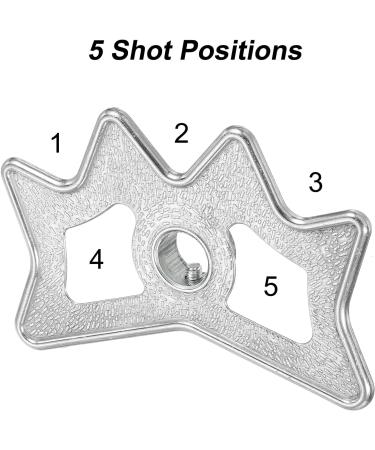 Aluminum Billiard Bridge Head Plug-in Cue Stick Accessory - Silver Tone - Buy Online on SooperMarket.com