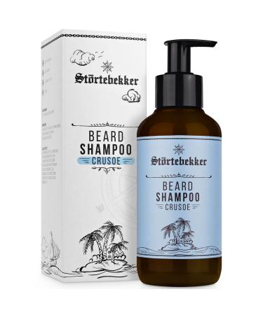 St rtebekker Premium Bartshampoo men - 200ml Bart shampoo for daily beard care - Optimal cleaning and care for the beard - productive foam - Beard Wash for men - gift idea