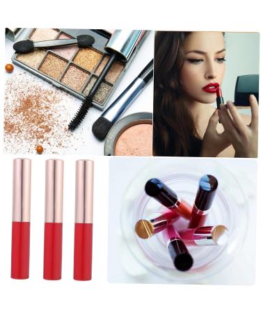 NOLITOY 3pcs Silicone Lip Brush Set | Portable Makeup Tool for Lipstick & Lip Gloss | Essential Lip Applicator for Women - Buy Online on SooperMarket.com