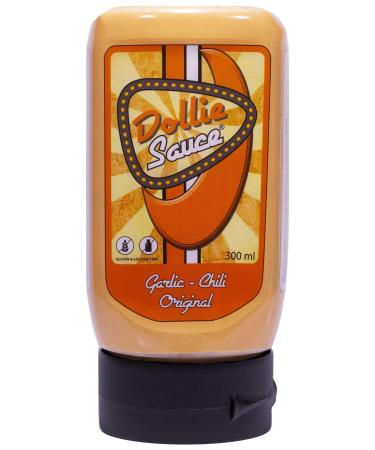 Dollie Sauce Original Garlic Chili Dutch sauce for BBQ burgers sandwiches fries 300ml