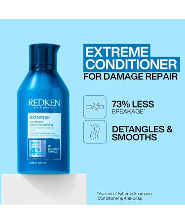 Redken Extreme Conditioner | Repairs & Strengthens Damaged Hair | Adds Flexibility | 66% More | 500ml - Buy Online on SooperMarket.com