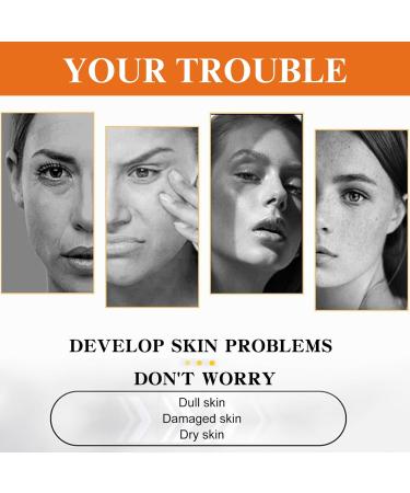 Vitamin C Serum with Collagen Vitamin C Serum for Face Vitamin C Serum Natural Anti Aging & Wrinkle Facial Serum Vitamin C Collagen Serum Brightening Serum Improve Dull Tired Skin 50ml - Buy Online on SooperMarket.com
