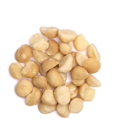 Hamakua Macadamia Nuts - Large Hawaiian Grown Dry Roasted Macadamias (1.25 lb) - Natural Eco-Friendly Baking Nuts - Pack of 1 - Buy Online on SooperMarket.com