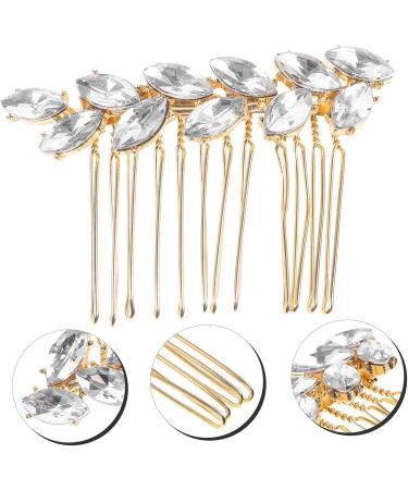 FOYTOKI Fashionable Diamond Hair Accessories Hair Combs for Women Decorative Hair Combs Hair Comb Clips Girl Headpiece Hair Accessories for Hair Comb for Thin Hair - Buy Online on SooperMarket.com