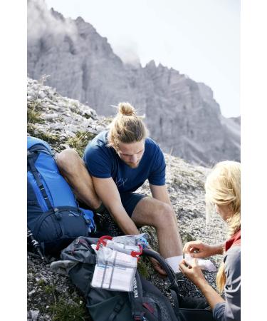 Tatonka First Aid Mini Set - Compact First Aid Kit for Outdoor Adventures Hiking & Cycling - Includes Tick Pliers - 10x7x4cm Black - Buy Online on SooperMarket.com