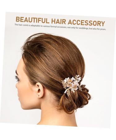 ABOOFAN Hair Combs for Women Decorative Hair Comb Wedding Hair Combs for Wedding Fairy Jewelry for Women Wedding Hair Clip Decorative Hair Comb Accessories Zinc Alloy Bride Dress - Buy Online on SooperMarket.com