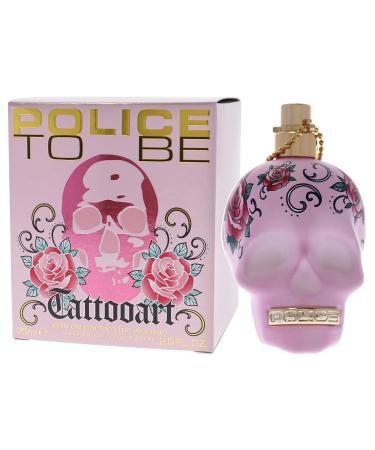 POLICE To Be Tattooart For Woman - Fragrance For Women - Floral Fruity Gourmand Scent - Creamy Sandalwood And A Powdery-Sweet Marshmallow Accord - Eye-Catching Skull Bottle - 2.5 Oz EDP Spray 2.5 Fl Oz (Pack of 1) - Buy Online on SooperMarket.com