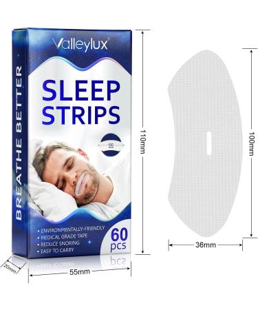 Mouth Tape for Snoring (120PC) - Gentle Strips for Nose Breathing, Reduce Mouth Breathing & Snoring During Night Sleep - Buy Online on SooperMarket.com