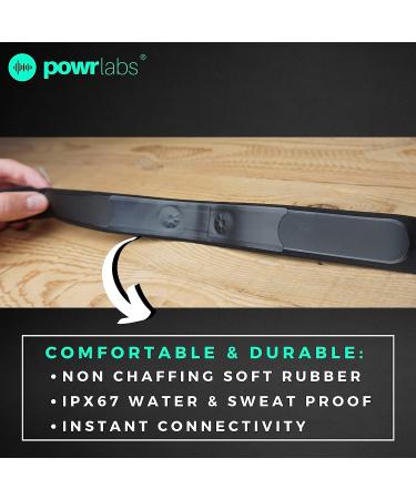 Heart Rate Monitor Chest Strap Replacement Band for Wahoo, Polar, Garmin, Coospo - Powr Labs M-XXL - Buy Online on SooperMarket.com